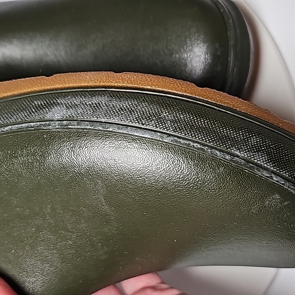 Staheekum Ankle Rain Winter Boot Shoe Rubber Waterproof Pull-On Olive Green 10 - Picture 15 of 16